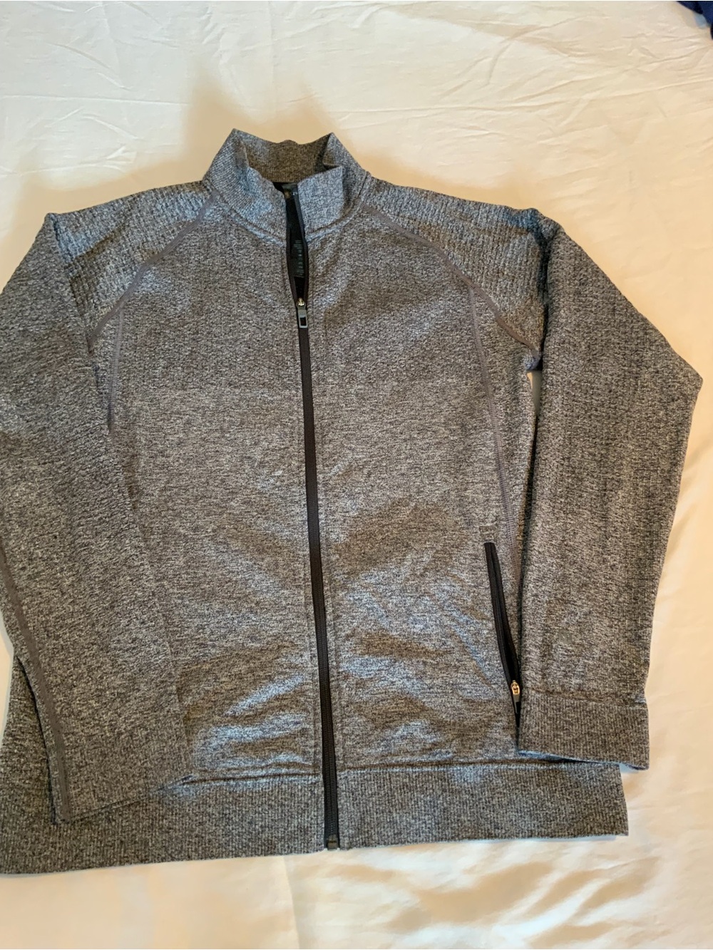 Lululemon Men’s Textured Tech Full Zip Jacket Size Large